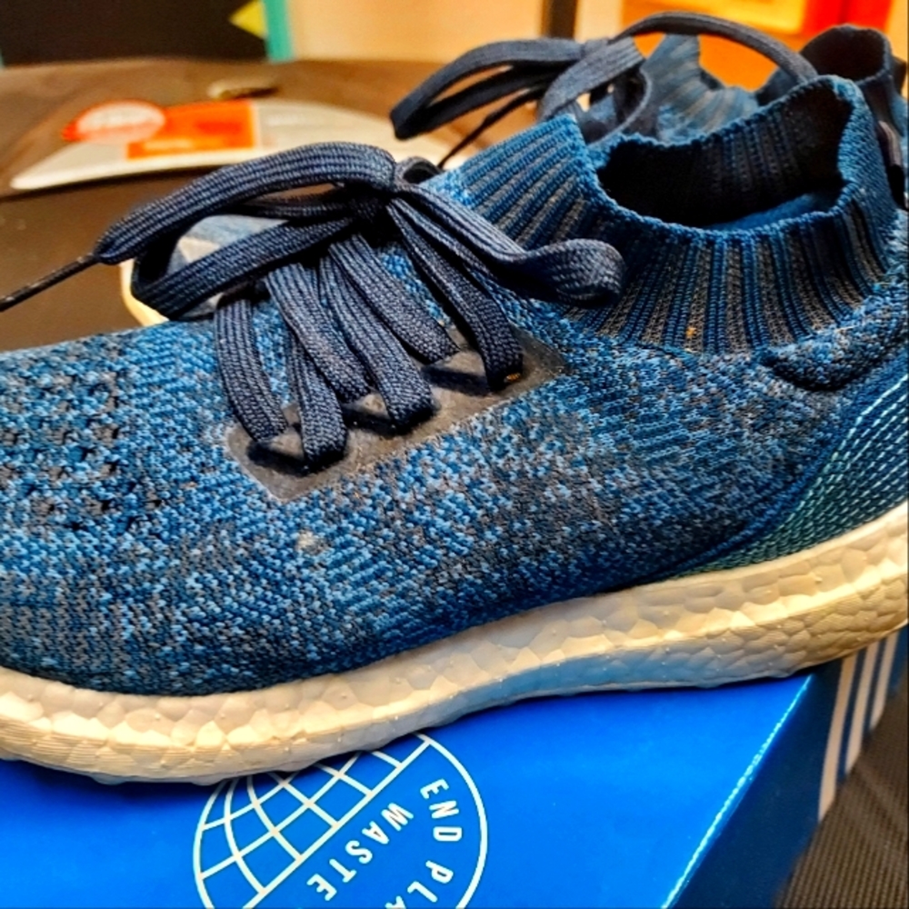 Adidas Parley blue shoes